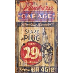 Red Horse Spark Plug Sign - All