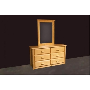Viking Northwoods Collection Dresser and Mirror - All