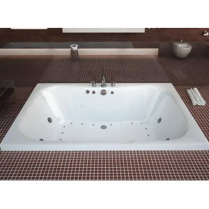 Atlantis Tubs 4060Ndl Neptune 40 x 60 x 23 Rectangular Air and Whirlpool Jetted - All