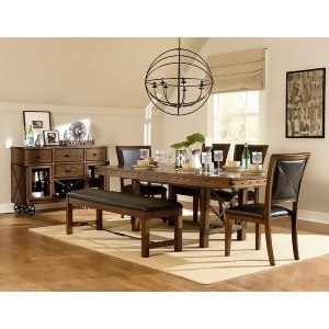 Homelegance Urbana Dining Table In Burnished - All