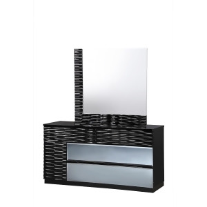 Global Manhattan Dresser Black High Gloss 037 - All