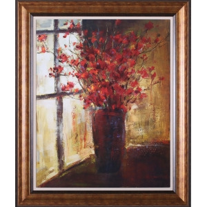 Art Effects Vase Of Red Flowers - All