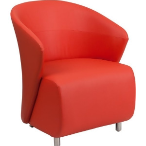 Flash Furniture Red Leather Reception Chair - All