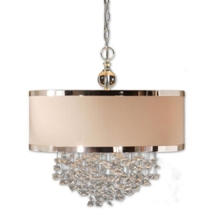 Uttermost Fascination 3 Lt Hanging Shade w/ Falling Crystals - All