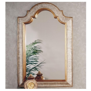Bassett Old World Excelsior Wall Mirror in Silver and Gold Leaf - All