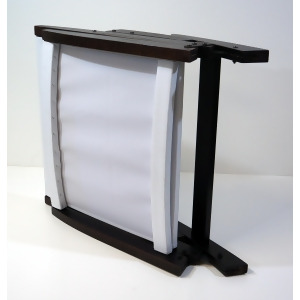 Yu Shan Casual Folding Lounger Chair In Espresso - All