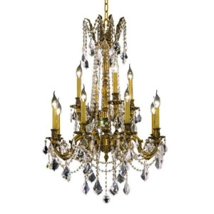Lighting By Pecaso Reynard Collection Hanging Fixture D24in H36in Lt 8 4 French - All