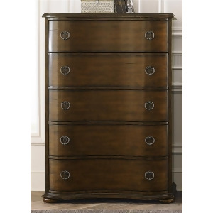 Liberty Furniture Cotswold 5 Drawer Chest in Cinnamon Finish - All