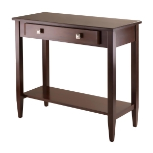 Winsome Wood Richmond Console Hall Table w/ Tapered Leg - All