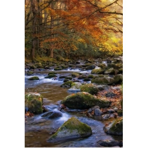 Art Effects Autumn On Little River - All