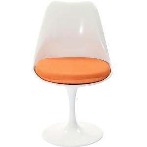 Modway Lippa Dining Side Chair in Orange - All