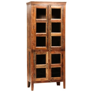 Dovetail Nantucket Glass Cabinet - All