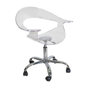 Lumisource Rumor Office Chair In Clear - All