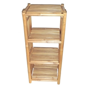 Bamboo 4 Tier Kyoto Rack - All