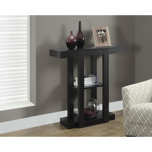 Monarch Specialties Cappuccino Hall Console Accent Table I 2454 - All