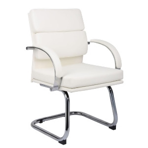 Boss Chairs Boss B9409-wt Caressoftplus Executive Chair - All