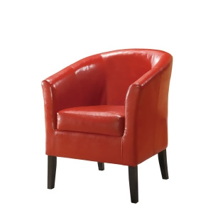 Simon Red Club Chair - All