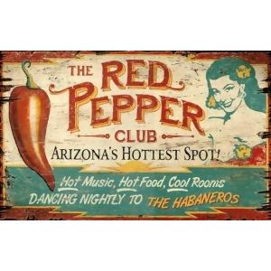 Red Horse Red Peppers Sign - All
