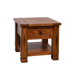 Sunny Designs 3134Ro Sedona End Table In Rustic Oak - All