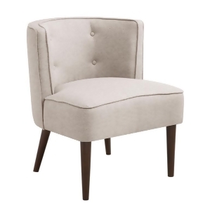 Madison Park Sierra Button Tufted Curved Back Chair - All