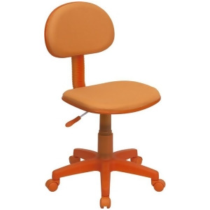 Flash Furniture Orange Fabric Ergonomic Task Chair Bt-698-orange-gg - All