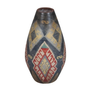 Guild Master Terra Cotta Oval Vase - All