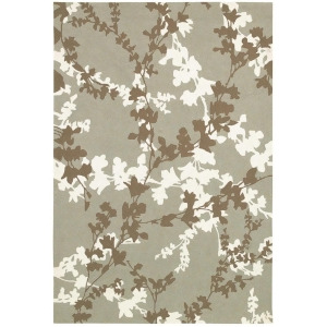 Couristan Covington Willow Branch Rug In Sage-Ivory - All