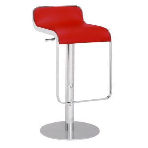 Zuo Equino Barstool in Red - All