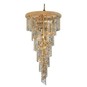 Lighting By Pecaso Adrienne Collection Hanging Fixture No Neck D30in H54in Lt 22 - All