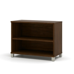 Bestar Pro-Linea 2-shelf Bookcase In Oak Barrel - All