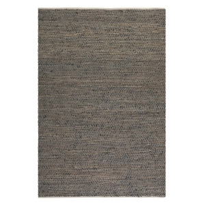 Uttermost Tobais Rescued Leather Hemp Rug - All