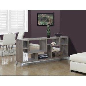 Monarch Specialties Dark Taupe Reclaimed-Look Tv Console I 2578 - All