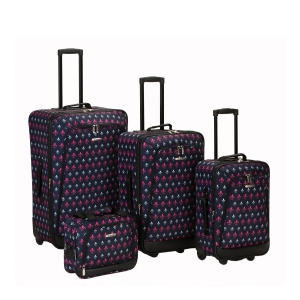 Rockland Icon 4 Piece Luggage Set - All