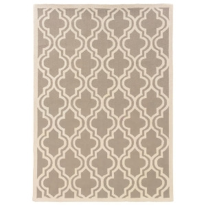 Linon Silhouette Rug In Grey And White 1'10 x 2'10 - All