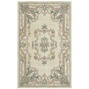 Rugs America New Aubusson Ivory 510-201 Rug - All