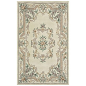 Rugs America New Aubusson Ivory 510-201 Rug - All