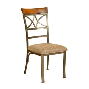 Powell Hamilton Dining Chair in Medium Cherry Set of 2 - All