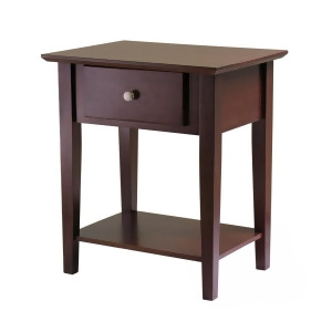 Winsome Wood Shaker Nightstand w/ Drawer - All