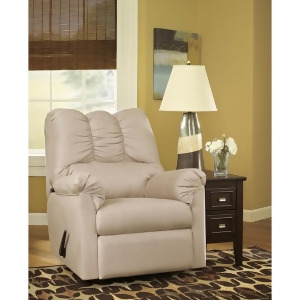 Flash Furniture Signature Design By Ashley Darcy Rocker Recliner In Stone Fabric - All
