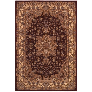 Couristan Himalaya Annapurna Rug In Antique Cream-Persian Red - All