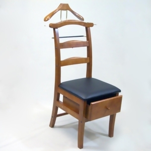 Proman Products Manchester Chair Valet in Light Walnut - All