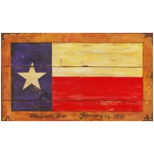 Red Horse Texas Flag Sign - All