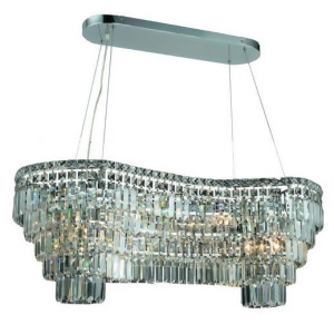 Lighting By Pecaso Chantal Collection Hanging Fixture L40in W16in H13in Lt 14 Ch - All