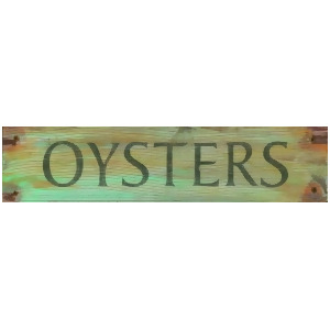 Red Horse Oysters Sign - All