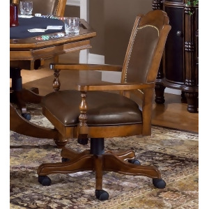 Hillsdale Nassau Leather Game Chair - All