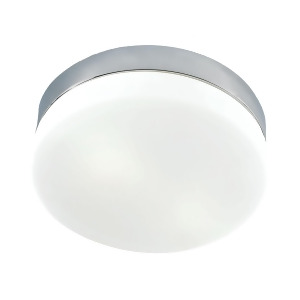 Alico Disc Led Large Flushmount Frosted Glass / Satin Nickel - All