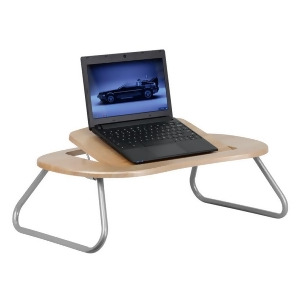 Flash Furniture Angle Adjustable Laptop Computer Table w/ Dark Natural Top Nan - All