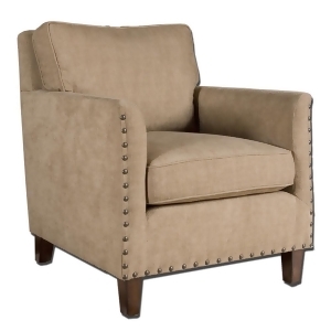 Uttermost Keturah Armchair in Sun Washed Pecan - All