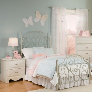 Standard Furniture Spring Rose Metal Kids Bed - All