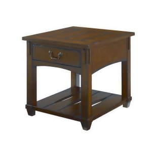 Hammary Tacoma Rectangular Drawer End Table - All